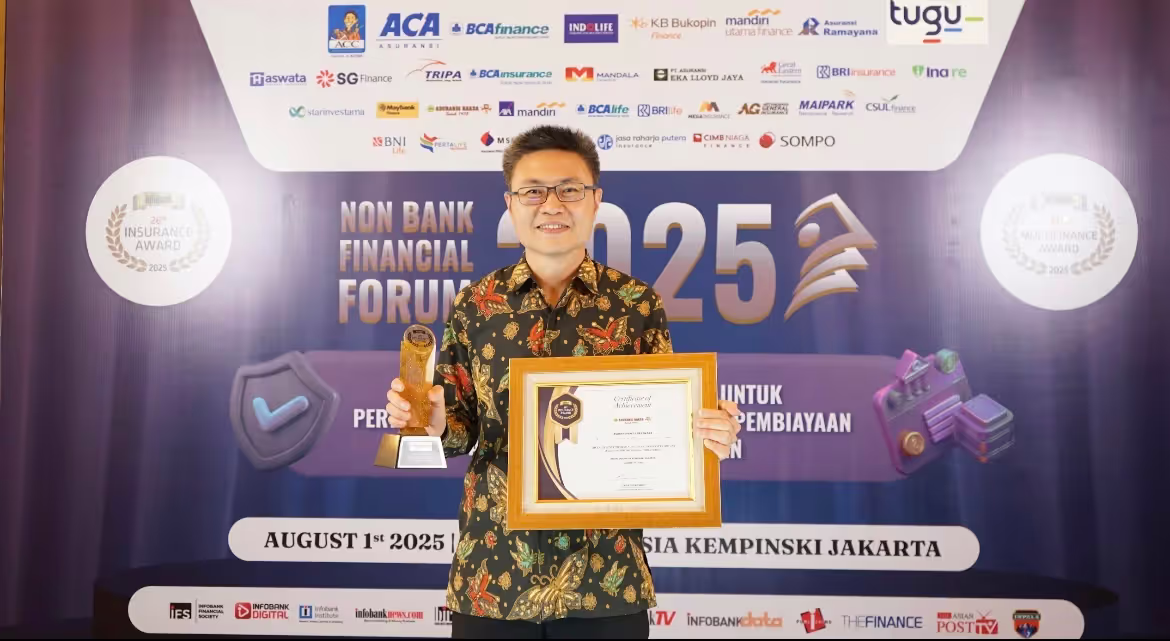 Asuransi Raksa merahi penghargaan kinerja konsisten dari Infobank